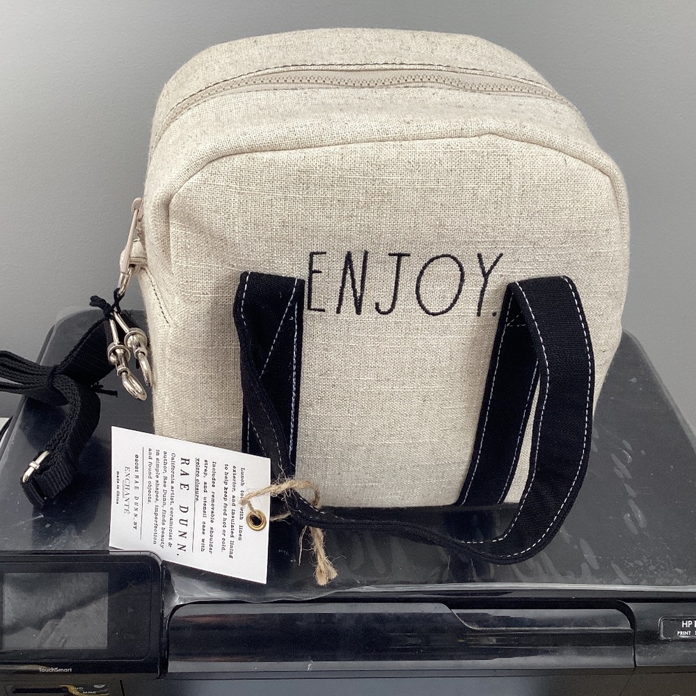 Rae Dunn enjoy lunch bag